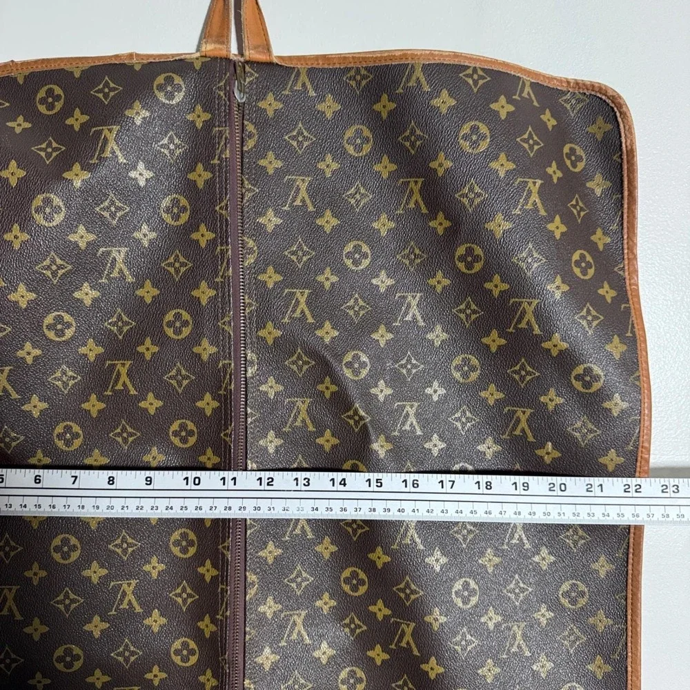 Louis Vuitton Garment Bag Unisex OS Brown Monogram Vintage Travel Carrier